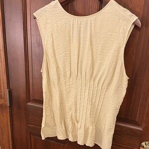 Anthropologie Top with Flattering Waist Seams